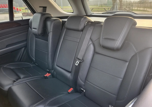 Mercedes-Benz ML cena 93500 przebieg: 53800, rok produkcji 2012 z Blachownia małe 407
